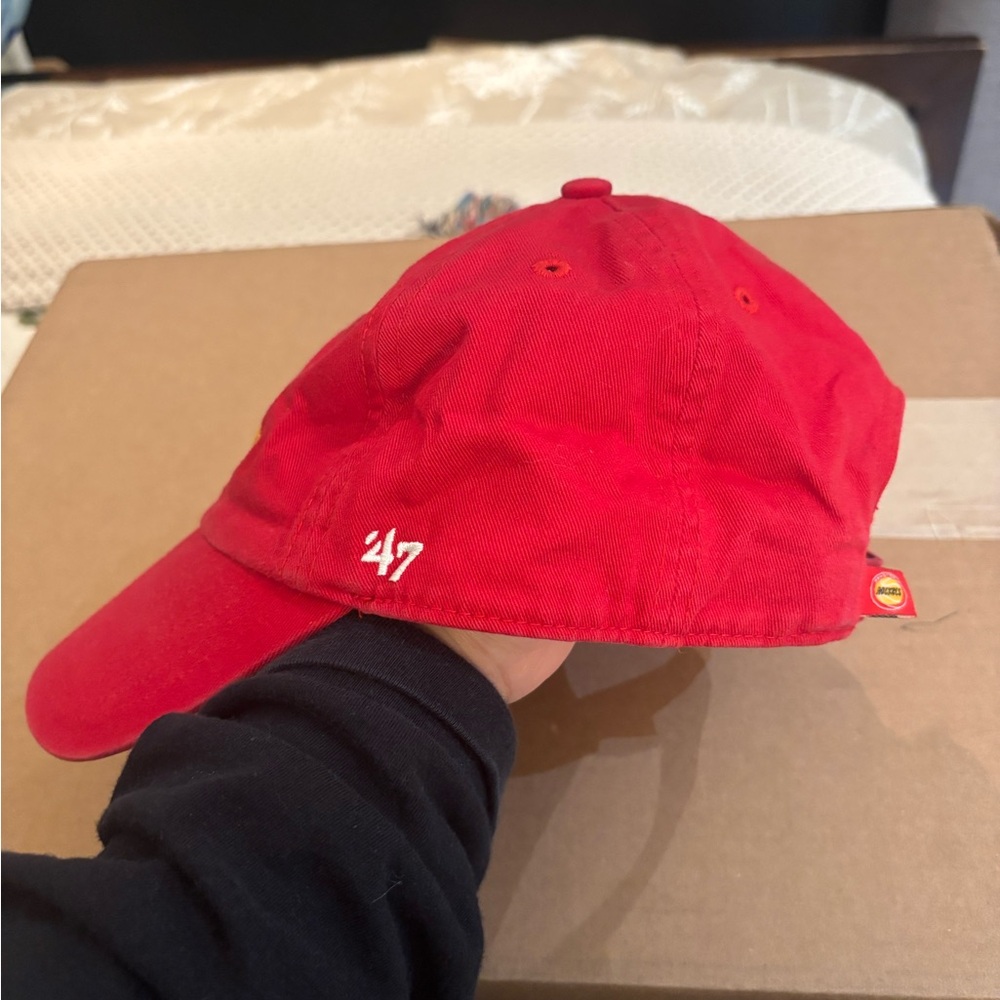 Houston Rockets Red Baseball Cap - Picture 2 of 4
